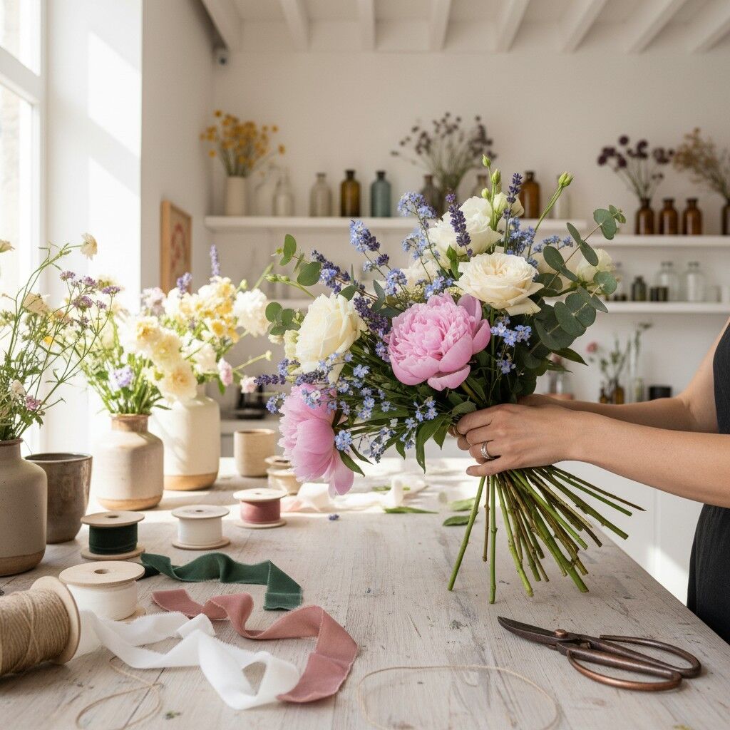 Projet de Fleuriste - Photo 1
